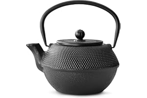 Bredemeijer G002Z dzbanek do herbaty Asia Jang 1,1 l w kolorze czarnym, żeliwny, 30 x 30 x 20 cm