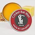 CaplinTec Cricket Bat Wax | Premium Beeswax and Linseed Oil for Cricket Bats | Natural Ingredients, Premium Wood Polish for Ultimate Bat Protection & Conditioning | Enhances Performance (30ml)