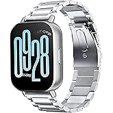 Rongep Xiaomi ile Uyumlu Bakla Model &Ccedil;elik Kordon Redmi Watch 5 Active/Redmi Watch 5 Lite/Watch S4/Watch 2/2Pro/S3/S1/S1Pro/S