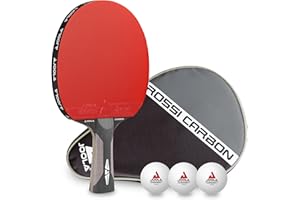 ‎JOOLA JOOLA ITTF zugelassener Profi Tischtennisschläger INFINITY CARBON, ‎MEGA CARBON und ROSSI CARBON für fortgeschrittene Spieler und Wettkampf