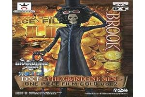 Banpresto One Piece 7-Inch Film Gold Brook DXF Sculpture, The Grandline Men Volume 2 (japan import)