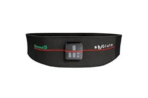 TESMED Absolute Elektrostimuleringsbä för Mage, 99 Intensiteter | Trådlöst, unisex och USB-laddningsbart för centrala och laterala magmuskler; Made in Italy.