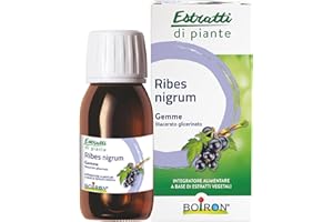 BOIRON Estratti di Piante Ribes nigrum Gemme - Integratore Alimentare, Ingredienti 100% di origine naturale, Macerato Glicerinato di ribes nero (Gemme) - Flacone 60 ml (1x60 ml) con bicchiere dosatore