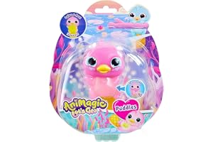 Animagic Let's Glo Platypus – rosa | Din stretchiga, squishy, upplysta bästa vän