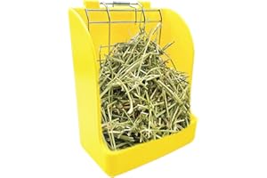 Vigcebit Hay Feeder,Food Feeding Rack for | Food Feeding Rack Bunny Hay Holder, Pet -Feeding Dispenser for Small Animals, Feeder Bowls Cage Accessories