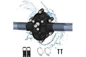 ZS ZHISHANG Mini Electric Drill Pump, Hand Drill Powered Water Pump, Water Transfer Pump for Drill, Drill Pump for Diesel Oil Water Pump Portable for Home Garden Household, New Self-Priming Battery Water Pump