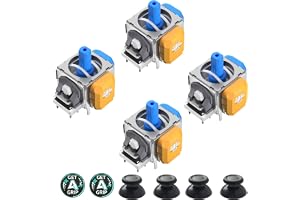 AKNES HallPi V6 Linjär TMR Joystickersättning för PS4 DualShock 4