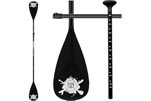 FunWater SUP Paddles - Adjustable Stand Up Paddle 3 Piece or 4 Piece Floating Alloy Portable Paddle Board Paddles - Lightweight & Floating oars - Durable and Packable - Efficient Padding