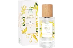 NATURE ET SENTEURS DE PROVENCE NATURE & SENTEURS - Eau de Cologne Bio Ylang Ylang 50ml - Parfum Féminin - Cologne aux notes Sensuelles et Florales - Fabrication Française - 99,9% d'origine Naturelle