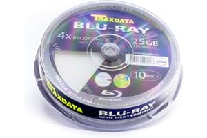 Traxdata BD-R 25 Go Printable Blu-Ray Disc recordable (BD-R)