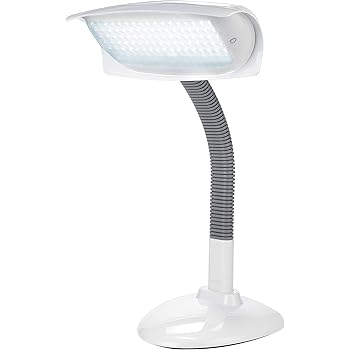 70 Watt Vollspektrum Energiespar-Tageslicht Stehlampe 10.000 LUX nickel