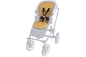 Liebes von priebes Mia Coolair Funktionsitzauflage für Kinderwagen, Buggys I Wendeeinlage für Sommer & Winter waschbar I Atmungsaktive Sitzeinlage I Sitzauflage schützt Sitzbezug und kühlt