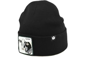 Goorin Bros. Berretto Beanie Cuffia con Risvolto, Animal Farm Hats, Autunno/Inverno