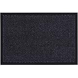 andiamo Schmutzfangmatte, Fußmatte aus Polypropylen – Indoor/Outdoor geeignet - in 40 x 60 cm Anthrazit – 5 mm Höhe