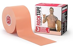 Rocktape Unisex H20 taśma kinezjologiczna, beżowa, 5 cm x 5 m