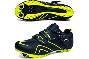 GZQIAWY Cyclisme VTT Chaussures Hommes Sport Route Taquet Route Dirt Bike Vitesse Plat Sneaker Racing Femmes VéLo Montagne SPD VéLo