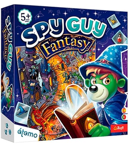 Spy Guy Versión Francés Trefl -Spy Guy-Cooperative Detective Game Search Evidence And Catch The Criminal, Large Tray With A City, Family Game For Adults And Children From 5 Juego Mesa Cooperativo Spy