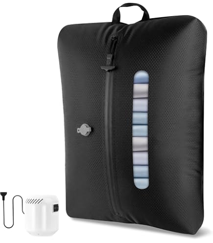 Dobaly Professionelle Vakuumbeutel Für Reisen, IP67 Wiederverwendbare,Kompressionsbeutel Für Koffer Und Rucksack, Platzsparend & Langlebig, 24L (2Stk Ohne Pumpe