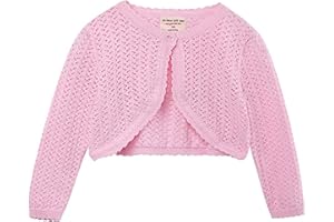 Alunsito Vestiti Della Neonata Manica Lunga Maglione Lavorato A Maglia Cardigan Corto Infantile Del Bambino Bambini Solido Bolero Coprispalle Cappotto Autunno Outfit