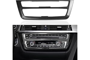OYDDL Car Sticker Centre Console CD Cover ABS Interior Trim Compatible with BMW 3e 4 Series F30 F34 3GT F32 F33 F36 Accessories