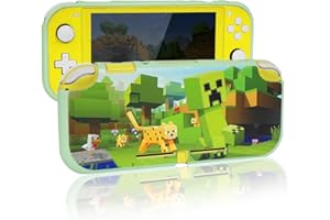 TIKOdirect Protective Case for Switch Lite, Soft Cover Shock Absorption Anti-Scratch Shell with Cute Pattern, Green