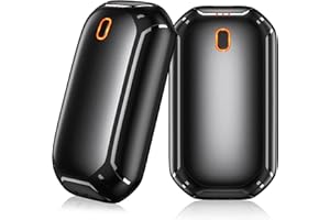 ISEYOU Hand Warmers Rechargeable, 2 Pack Magnetic Hand Warmer, Fast Charging & Portable Ultrathin Pocket Electric Handwarmers Great for Renault, Hiking, Golf