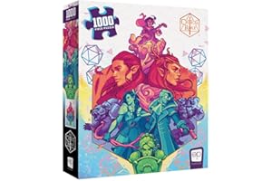 USAOPOLY The OP | Critical Role Vox Machina | Puzzle | Jigsaw Puzzle | 1000 Pieces