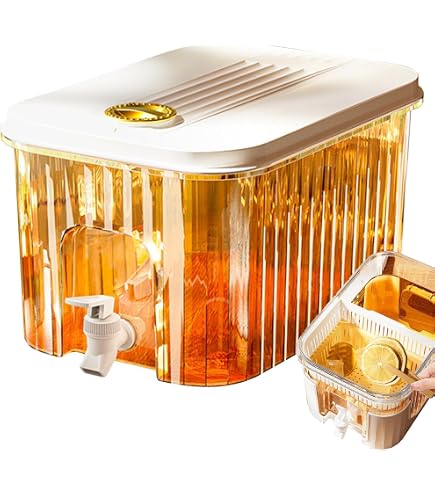 Fontaine à Boisson Winter Shore 3,8L - Lot De 2 Avec Support Métal