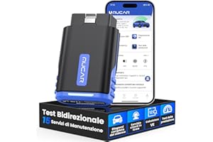 mucar DriverScan OBDII Auto Diagnostica Diagnosi Auto Diagnosi Completa del Sistema e 15 Manutenzione Reset Service Test Bidirezionale