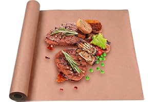 ASSRECT Butcher Paper for Smoking Meat, 45cm x 15m Multifunctional Pink Butcher Paper, Food Grade Kraft Paper for Grill, Smoker, Fish Meat, Meat Packaging, Perfect Cooking of Juicy