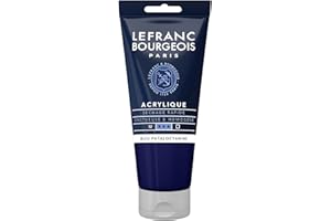 Lefranc Bourgeois Acrylique Fine Tube 80ml Bleu Phtalocyanine