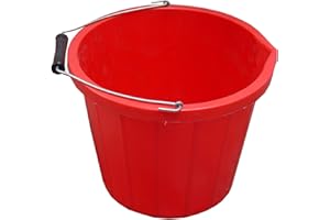 ProStable TR-SPL0012 Water Bucket 3 Gallon - Red, One Size