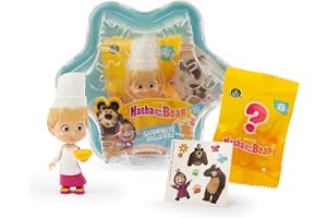 Masha et Michka Snöflinga 2 figurer (inklusive 1 överraskning) - Asst - i MHA29-display