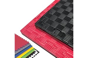 JOWY PACK SUELO TATAMI 1x1 – Esterilla Gimnasio Puzzle | Protege, Aísla y Decora | Para Casa, Fitness o Piscina | Goma Eva Suave y Antideslizante | Libre de BPA | 2,5CM De Grosor