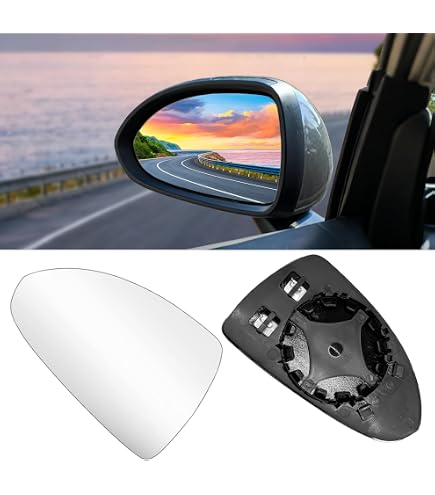 Specchio Retrovisore Sinistro Opel Astra H: Piastra Vetro Asferico E Termico (2004-2009)