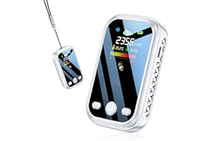 Kethvoz CO2 Messgerät Raumluft Luftqualitätsmessgerät Monitor Air Quality Kohlendioxid mit Alarmen, Anzeige der Temperatur und Luftfeuchtigkeit für des Home Office Car Greenhouse