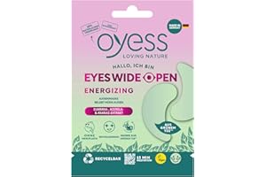 OYESS loving nature eye mask, eyes wide open, energizing