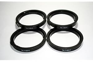 Centradores 4 LLANTA 74.1-63.4 Aros para Llantas ATS AVUS BINNO CMS DBV INFINY Japan Racing MAK PLW PROLINE RH SCHMIDT WSP Italy