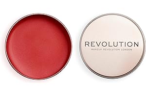 Makeup Revolution London, Balm Glow, Bálsamo Multiuso para Labios y Mejillas, Cobertura Modulable, Acabado Satinado, Flushed Pink, 32g