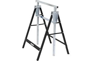 KREATOR KRT671003 KRT671003 - Caballete telescópico, 180 kg