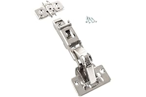 BLUM Zawias szerokokątny typu Clip top | taśma meblowa; ogranicznik narożny, 2 sztuki w zestawie płyty montażowe, śruby i instrukcja montażu