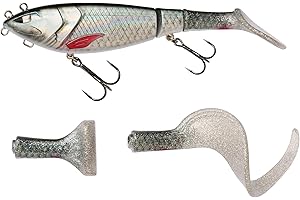 Berkley Zilla Tailswinger Pike Lure – the First Jointed Tailbait on the Market With Amazing Swimming Action and Huge Versatility – Perfect for Pike Fishing in any Situation