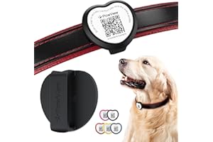 ‎PAWVIEW PawView Personalisierte Silikon Hundemarke qr code & NFC-wasserdichte, geräuschlose Für kleine, mittelgroße und große Hunderassen mit Online-Profil,Gegen Verlust,Finder Scannt ohne App DE