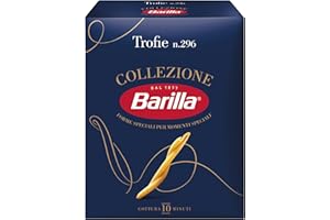 Barilla Trofie – Authentic Italian Pasta Made with Durum Wheat – Classic Short Twisted Pasta – For Trofie Recipes – Single Pack of 1 x 500g