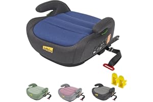 Jovikids Rialzo Auto per Bambini ISOFIX 125-150cm ECE R129, Alzatina Auto Bimbi 15-36 kg, Seggiolino Auto Gruppo 2-3 da 6 a 12 Anni - Blu