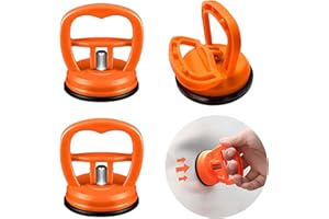 HORREX 3 Stück Auto Dent Saugnapf, Dent Abzieher,Dellen Saugnapf,Saugheber Vakuumsauger,Beulenzieher Auto,Dellenzieher Auto für Auto Dellen, Handy, Glasscheiben,Laptop Geeignet elektronische Geräte bis 10 kg