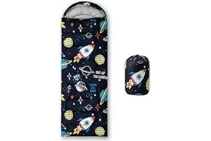 HOSIMA Sacos de dormir, saco de dormir momia para adultos, niñas, niños, impermeable, para camping, senderismo, exterior, viajes, caza, con bolsas de compresión (ZQ001)
