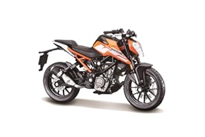 Bburago KTM 250 Duke - Motocicleta Coleccionable a Escala 1:18, réplica Coleccionable increíblemente Detallada