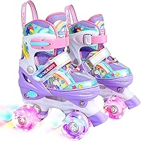Disco Roller Soft Boots verstelbare rolschaatsen voor kinderen - Pink