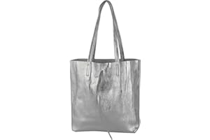 modamoda de - T253 - Ital. Bolso con asa y bolsillo interior de piel